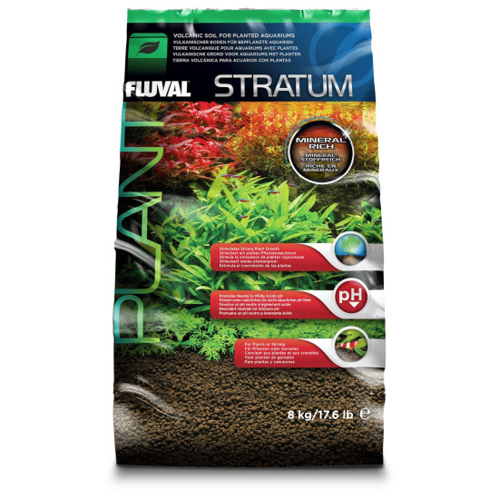 Hagen Fluval Plant & Shrimp (Хаген Флювал Субстрат) - натуральний субстрат для прісноводних акваріумів для рослин та креветок