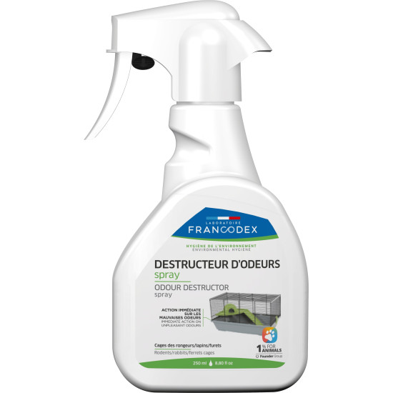 Francodex Odor Destructor - спрей от неприятного запаха грызунов