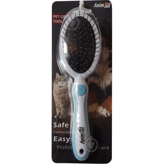 AnimAll Groom - щётка массажная, двухсторонняя