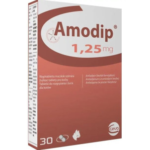 Amodip (Амодіп) - препарат для лікування артеріальної гіпертензії у котів