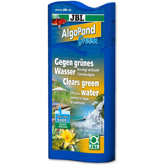 JBL AlgoPond Green - кондиціонер для боротьби з плаваючими водоростями в садовому ставку