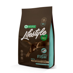 Nature's Protection Lifestyle Grain Free White Fish Adult - дорослі коти, з білою рибою