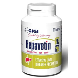 Gigi Hepavetin (Гепаветін) - добавка для собак та котів для здоров'я печінки