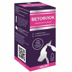 Helpet Ветофлок - краплі очні для собак та котів