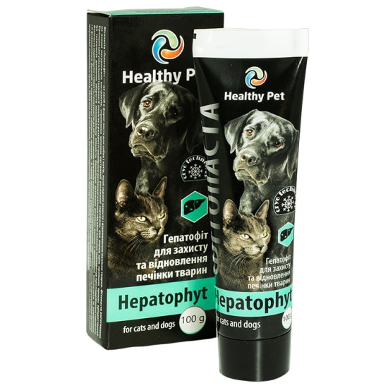 Healthy Pet Hepatophyt - паста для восстановления и защиты печени для собак и кошек