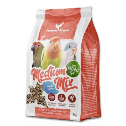 Перлина степу Medium Mix - корм для середніх папуг