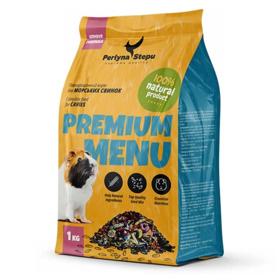 Перлина Степу Premium Menu - корм для морських свинок