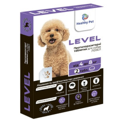 Healthy Pet Level  - таблетки від бліх та кліщів для собак