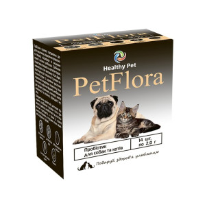 Healthy Pet PetFlora ПетФлора - кормова добавка із пробіотиком, 2 грами
