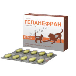 Гепанефран - гепатопротектор для собак і котів