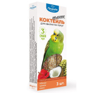 Природа Коктейль - ласощі для хвилястих папуг, колосок гібіскус, чумиза, кокос