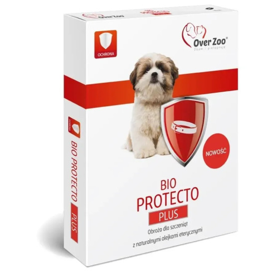 OverZoo Bio Protecto Collar (ОверЗоо Біопротект) - натуральний нашийник від бліх, кліщів та комарів для цуценят