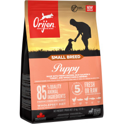 Orijen Puppy Small Breed (Оріджен) - цуценя дрібних порід, з куркою, лососем та індичкою