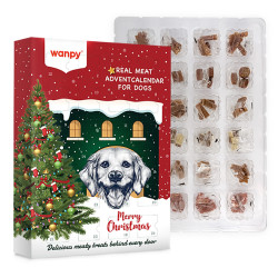 Wanpy Advent Calendar For Dogs - ласощі для собак, адвент календар