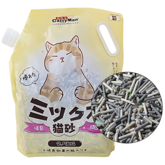 CattyMan Mixed Cat Litter - комкующийся наполнитель