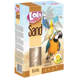 LoLo Pets Sand for Birds (Лоло Петс) - пісок лимонний для птахів
