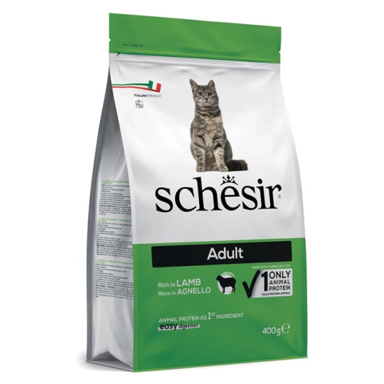 Schesir Cat Adult Adult Lamb - дорослі коти, з ягням