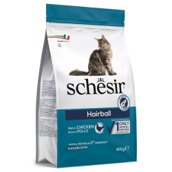 Schesir Cat Adult Adult Hairball  - для виведення шерсті у дорослих кішок, з куркою