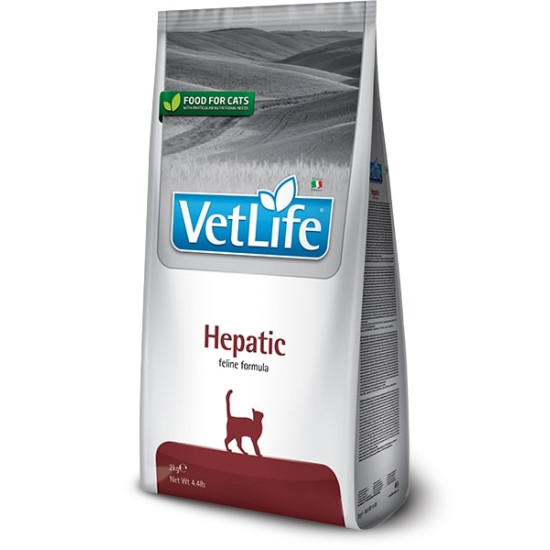 Farmina Vet Life Hepatic (Фарміна Гепатік) - дієта для котів при захворюваннях печінки