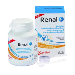 Candioli Renal N (Ренал Н) - препарат для собак і котів у разі ниркової недостатності, порошок
