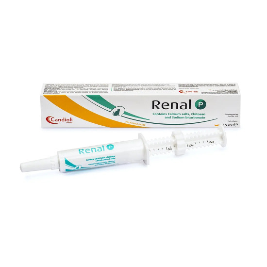 Candioli Renal P (Ренал P) - препарат для здоров'я сечовивідних шляхів у котів і собак, паста