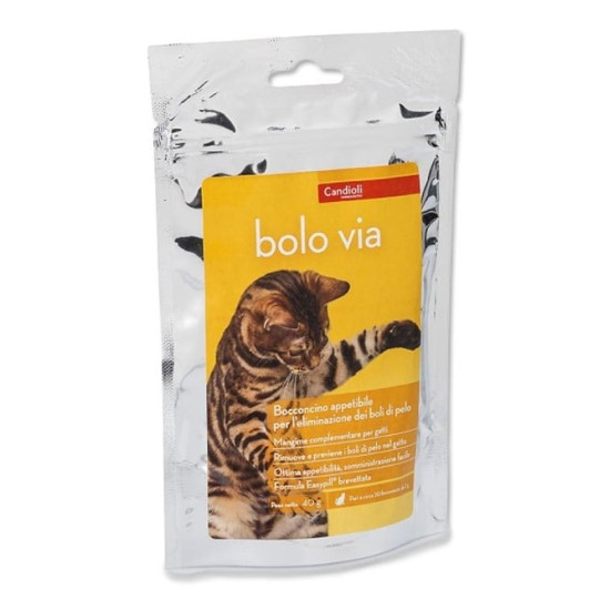Candioli Bolo Via (Боло Виа) - таблетки шерстевыводящие для кошек