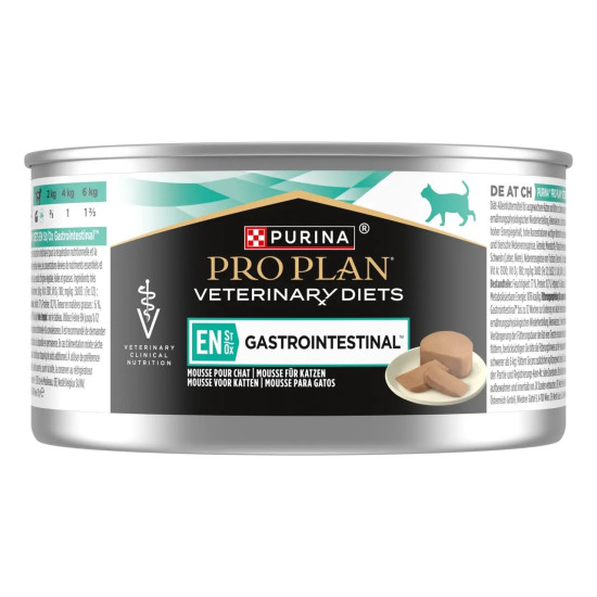 Pro Plan Veterinary Diets EN Gastrointestinal - консервована дієта для котів при розладах травлення, мус