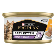 Pro Plan Baby Kitten - консервований корм для кошенят, з куркою, мус