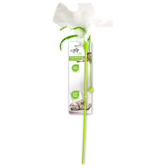 AFP - игрушка для кошек, перья на палочке