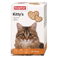 Beaphar Kitty's + Taurine + Biotine - витаминизированное лакомство для кошек с таурином и биотином