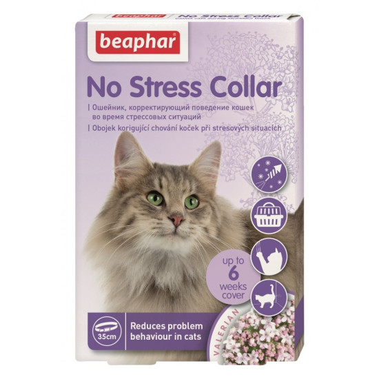 Beaphar No Stress Collar - успокаивающий ошейник для кошек