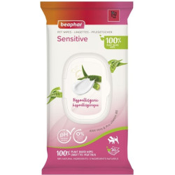 Beaphar Pet Wipes Sensitive - влажные салфетки для чувствительной кожи