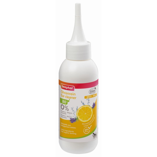 Beaphar Ohrenrein Ear Cleaner - органик молочко для очищения ушей собак и котов
