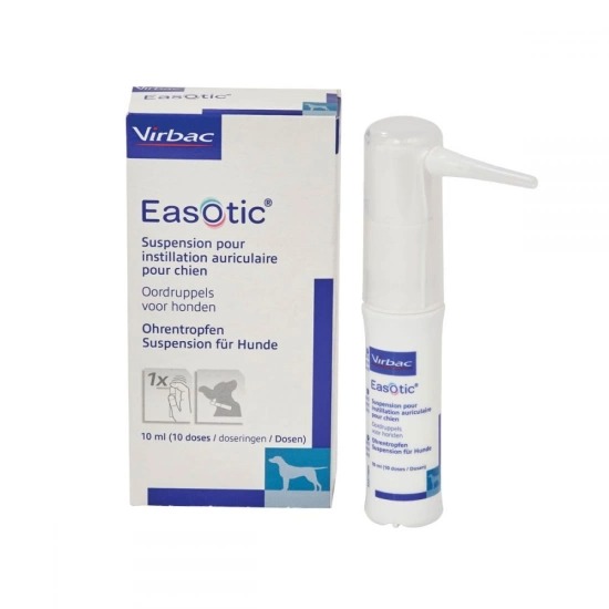 Virbac Easotic (Ізотик)- препарат при захворюваннях вух для собак