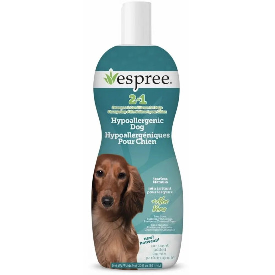 Espree Hypoallergenic Dog Shampoo & Conditioner 2 in 1 (Еспрі) - гіпоалергенний шампунь-кондиціонер для собак з чутливою шкірою