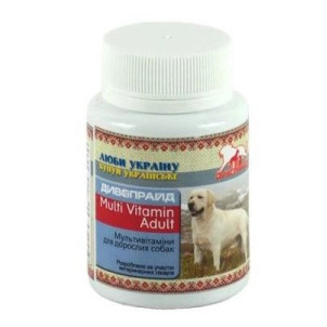 Дивопрайд Multi Vitamin Adult - мультивітаміни для собак