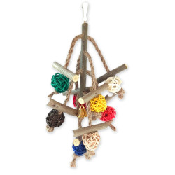 Zelena Zoo - іграшка для птахів підвісна, Восьминіг