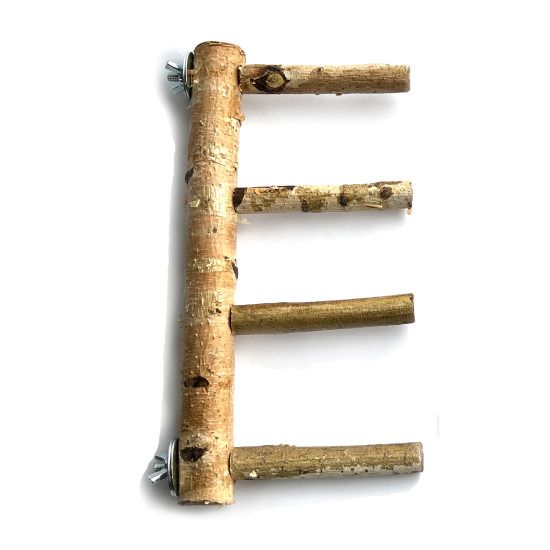 Zelena Zoo - присада с жёрдочками из берёзы