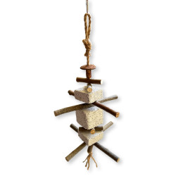 Zelena Zoo - іграшка для птахів підвісна, Гелікоптер