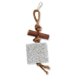 Zelena Zoo - іграшка для птахів підвісна з пемзою