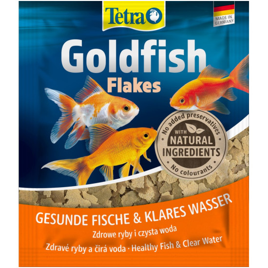Tetra Goldfish - корм для золотых рыбок, хлопья