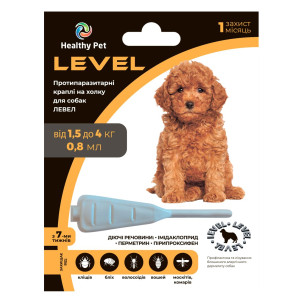 Healthy Pet Level  - краплі від бліх та кліщів для собак