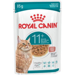 Royal Canin Ageing 11+ (Роял Канин Эйджинг) - консервированный корм для пожилых кошек, кусочки в соусе