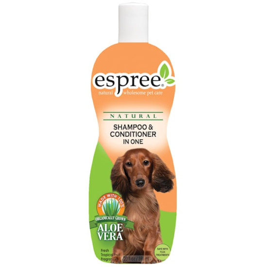 Espree Shampoo & Conditioner in One (Еспрі) - шампунь-кондиціонер з ароматом тропічних фруктів для собак