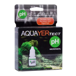 Aquayer pH Test (Акваэр) - тест для определения кислотности пресной воды