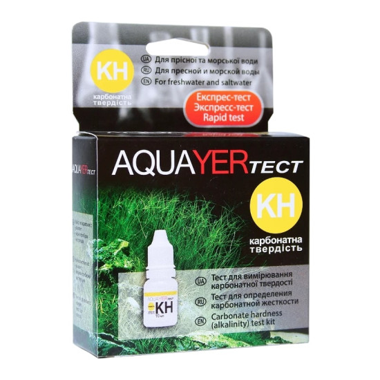 Aquayer kH Test (Акваэр) - тест для определения карбонатной жесткости пресной воды