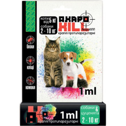 АкароКілл - краплі від бліх та кліщів для собак