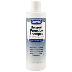 Davis Benzoyl Peroxide Shampoo - шампунь для собак та котів з демодекозом і дерматитами