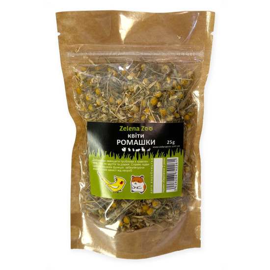 Zelena Zoo - ласощі для гризунів, Квіти ромашки