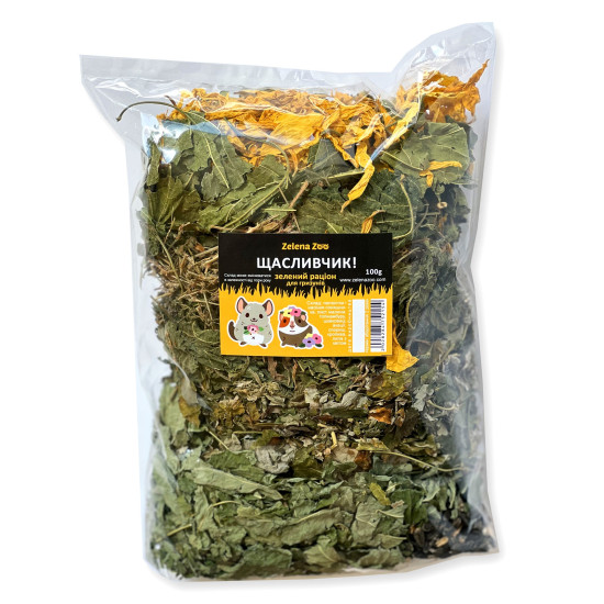 Zelena Zoo - ласощі для гризунів, Зелений Раціон Щасливчик